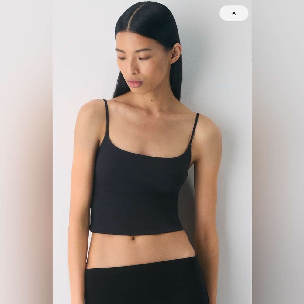 Aritzia Original Contour Squareneck Cami Tank | Vintage Navy | NWT - Picture 2 of 9